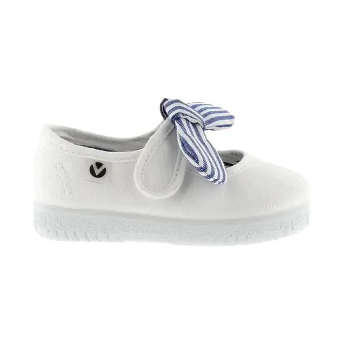 Ballerine bambina Victoria 105110 blanco Bianco