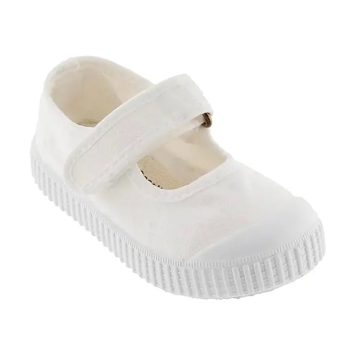 Ballerine bambina Victoria 136605 blanco Bianco