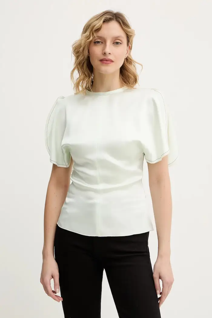 Victoria Beckham camicetta Verde