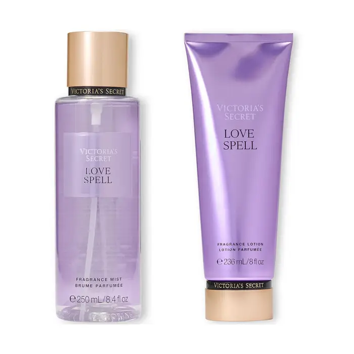 Cofanetti di profumi Victoria s Secret Body Mist and Body Lotion Set - Love Spell