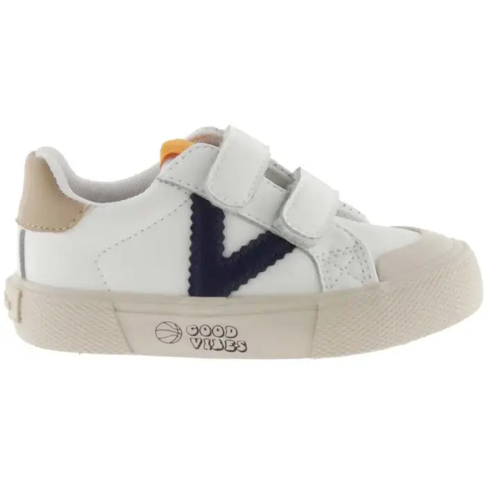 Victoria Scarpe bambini TRIBU TIRAS EFECTO PIEL MARINO Blu