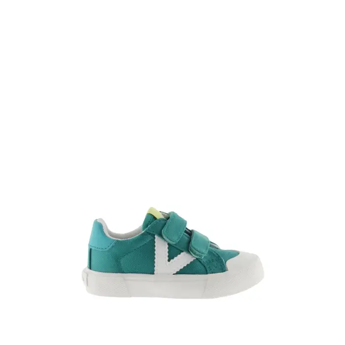 Scarpe da ginnastica a righe nylon bambino Victoria Tribu Bleu