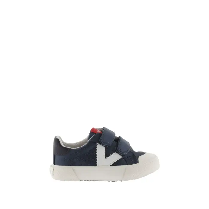 Scarpe da ginnastica a righe nylon bambino Victoria Tribu Bleu