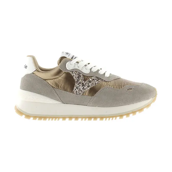 Victoria Sneakers basse 1157102 platino Oro