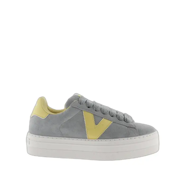 Victoria Sneakers in camoscio a contrasto Barcelona