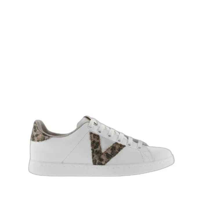 Sneakers in pelle da donna Victoria Glitter Marron