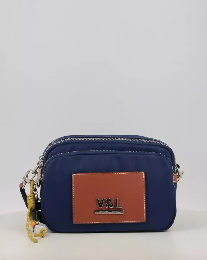 Victorio & Lucchino Borsa NILO VL732 Blu Misurare - S/T, Colore - Blu