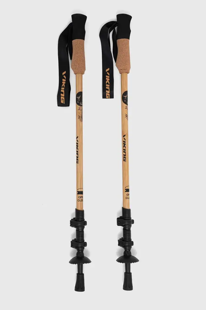 Viking bastoncini da trekking Bambu Pro Beige