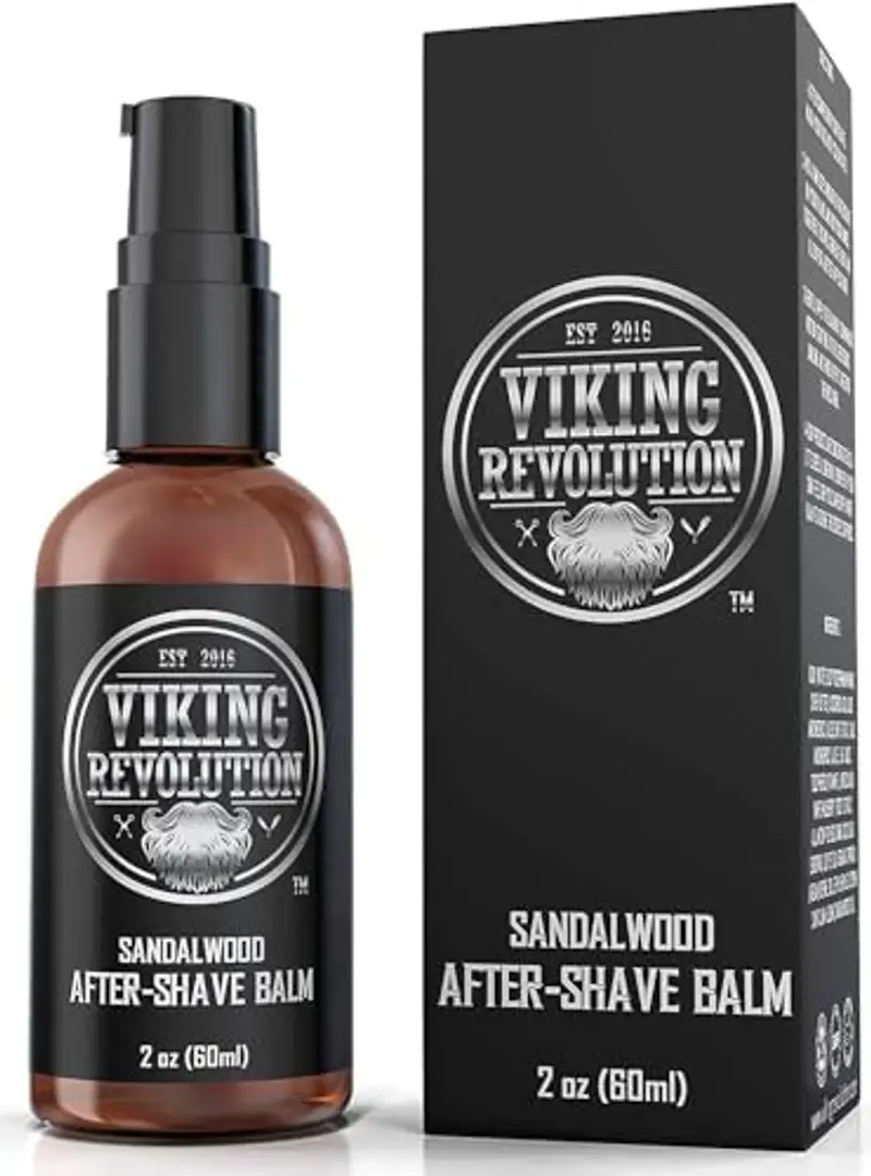 Viking Revolution Crema Dopobarba Uomo Di Lusso - Lenisce e Idrata il Viso Post-Rasatura - Elimina il Bruciore e le Irritazioni per una