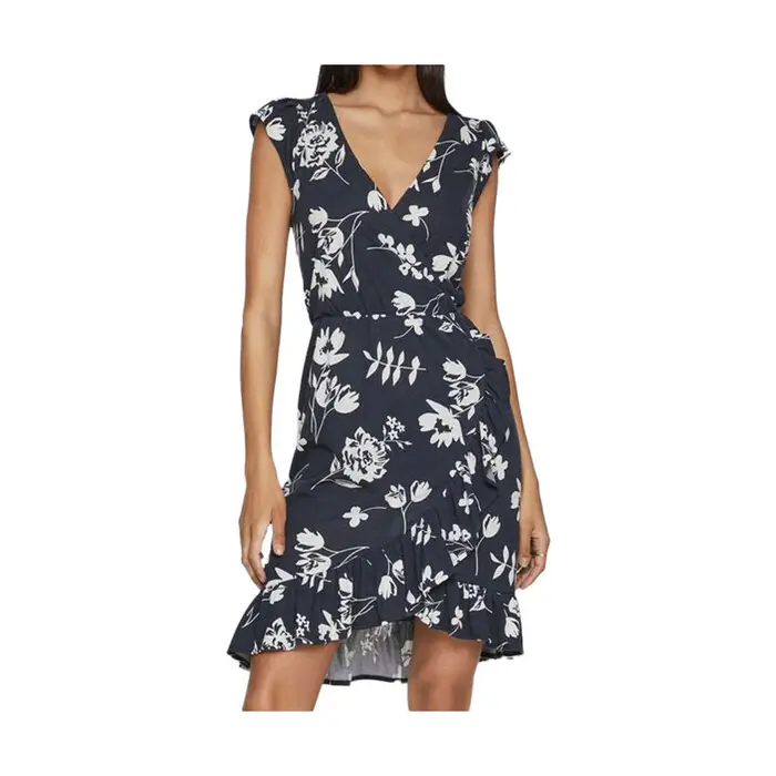 Abito corto Vila 14085633 Blu