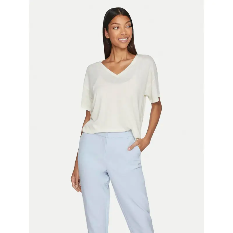 Vila T-shirt Bianco 3899578