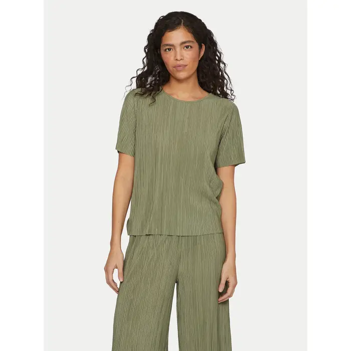 T-shirt Plisa 14089481 Verde Regular Fit