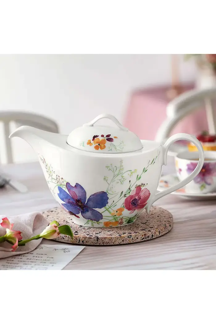 brocca per tè in porcellana 1,2 l Multicolore miniatura 2