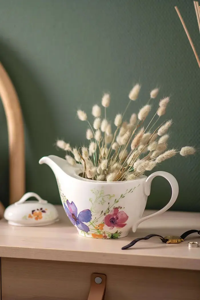 brocca per tè in porcellana 1,2 l Multicolore miniatura 3