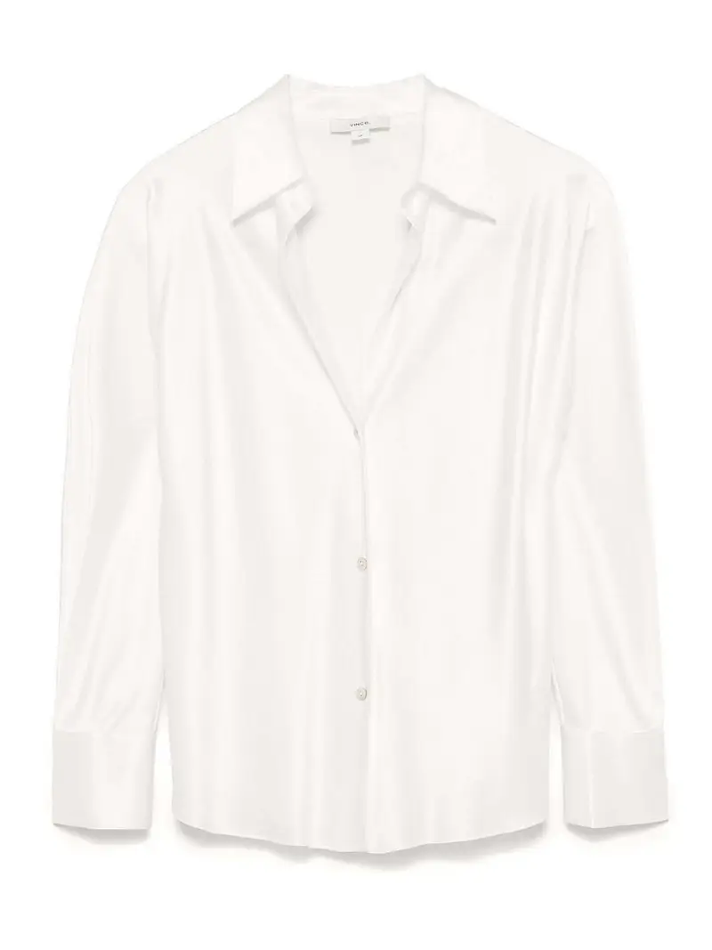 Vince Camicetta in sbieco Ls Bianco