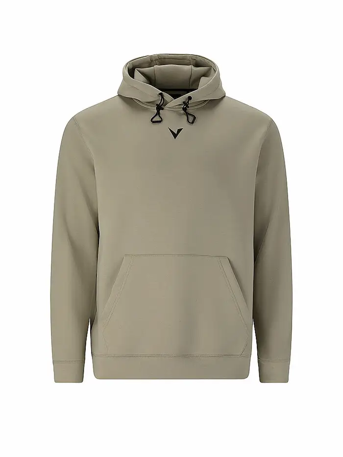 VIRTUS Felpa con cappuccio da uomo Taro cammello