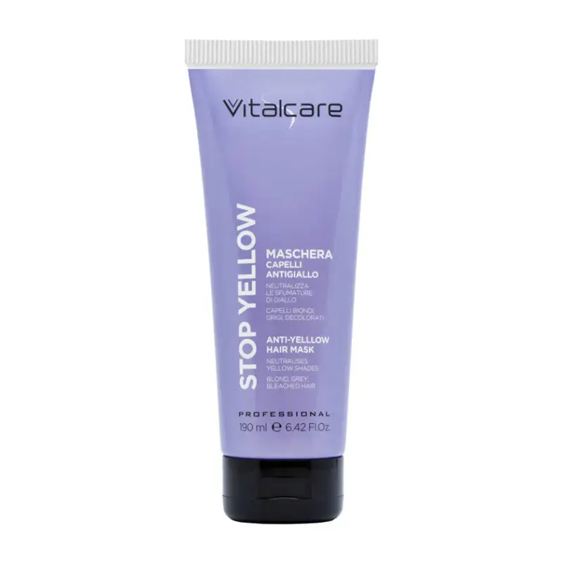 Vitalcare Stop Yellow Maschera Capelli Antigiallo 190 ml