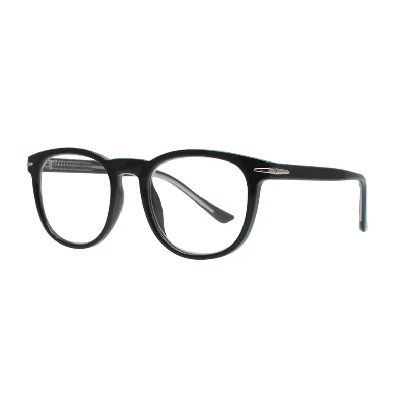 Vitallite Unisex MOD. 541 Occhiali da lettura Acetato Nero Rotonda