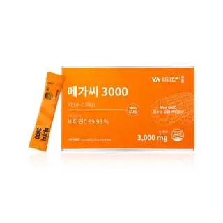 Vitamin village Mega-C 3000 3g x 90 sticks