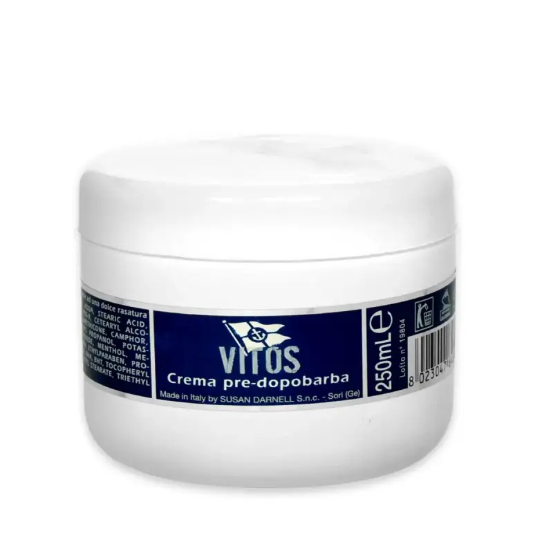 Vitos crema pre-dopo barba 250 ml