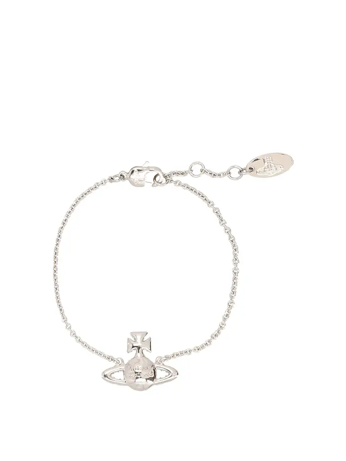 Vivienne Westwood Bracciale Grace Bas Relief Argento