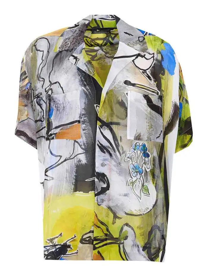 Vivienne Westwood Camicia da campo multicolore