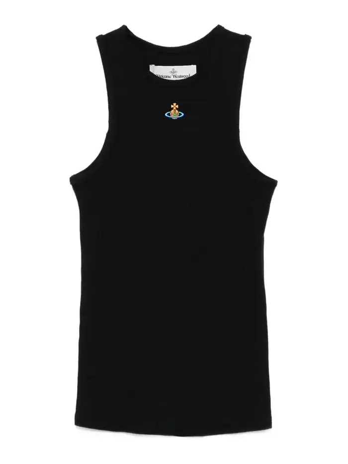 Vivienne Westwood Canotta Orb Nero