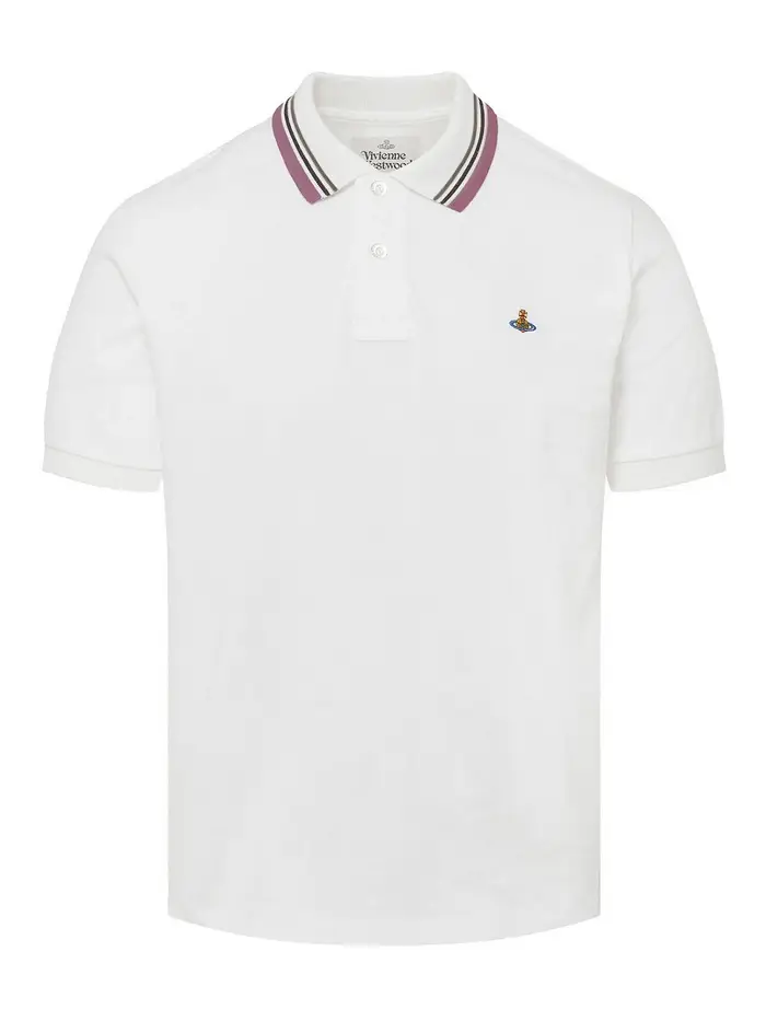 Vivienne Westwood Polo classica in cotone Bianco