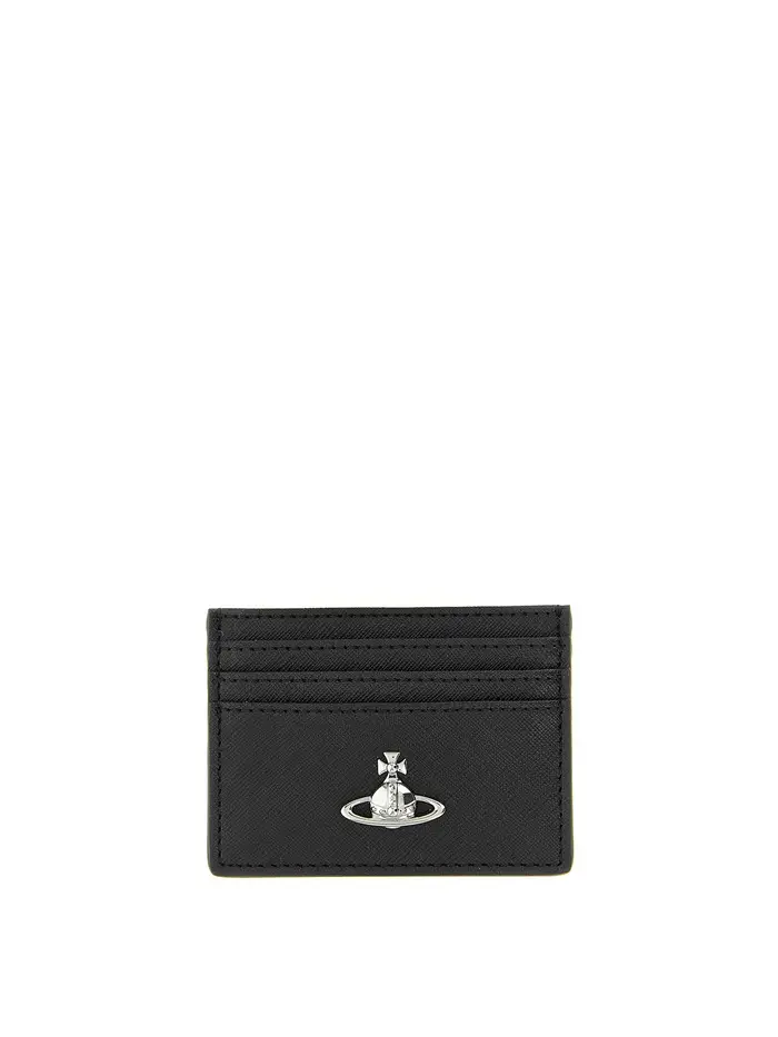 Vivienne Westwood Portacarte piatto Nero