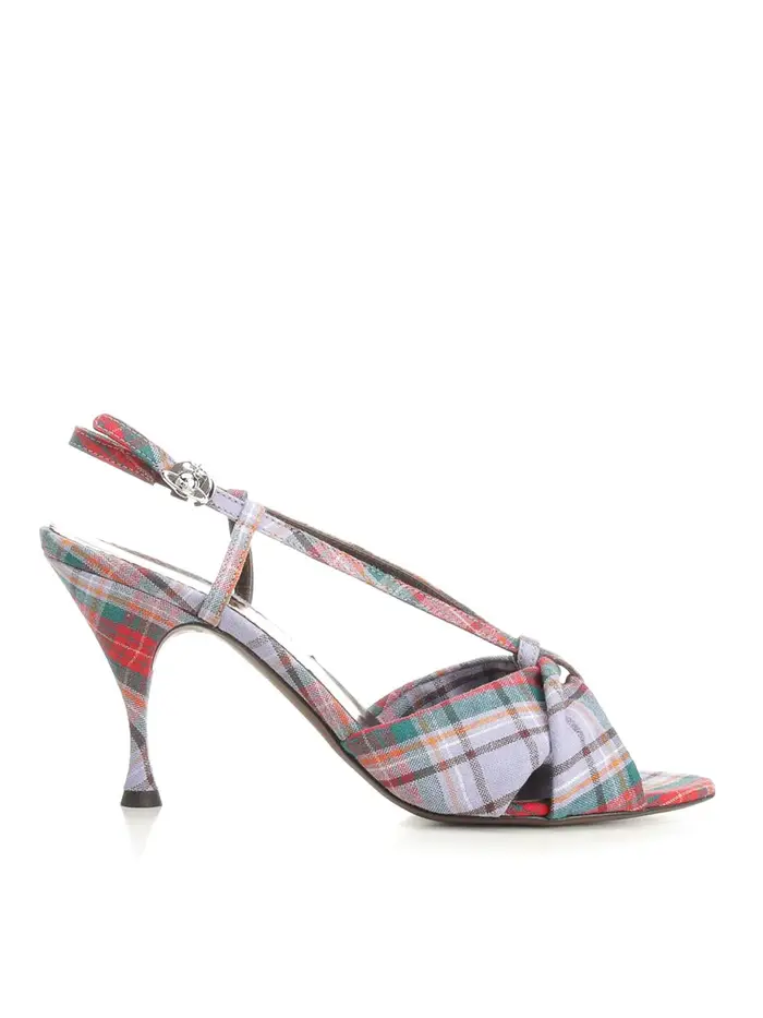 Vivienne Westwood Sandali in lino Marylin Multicolore