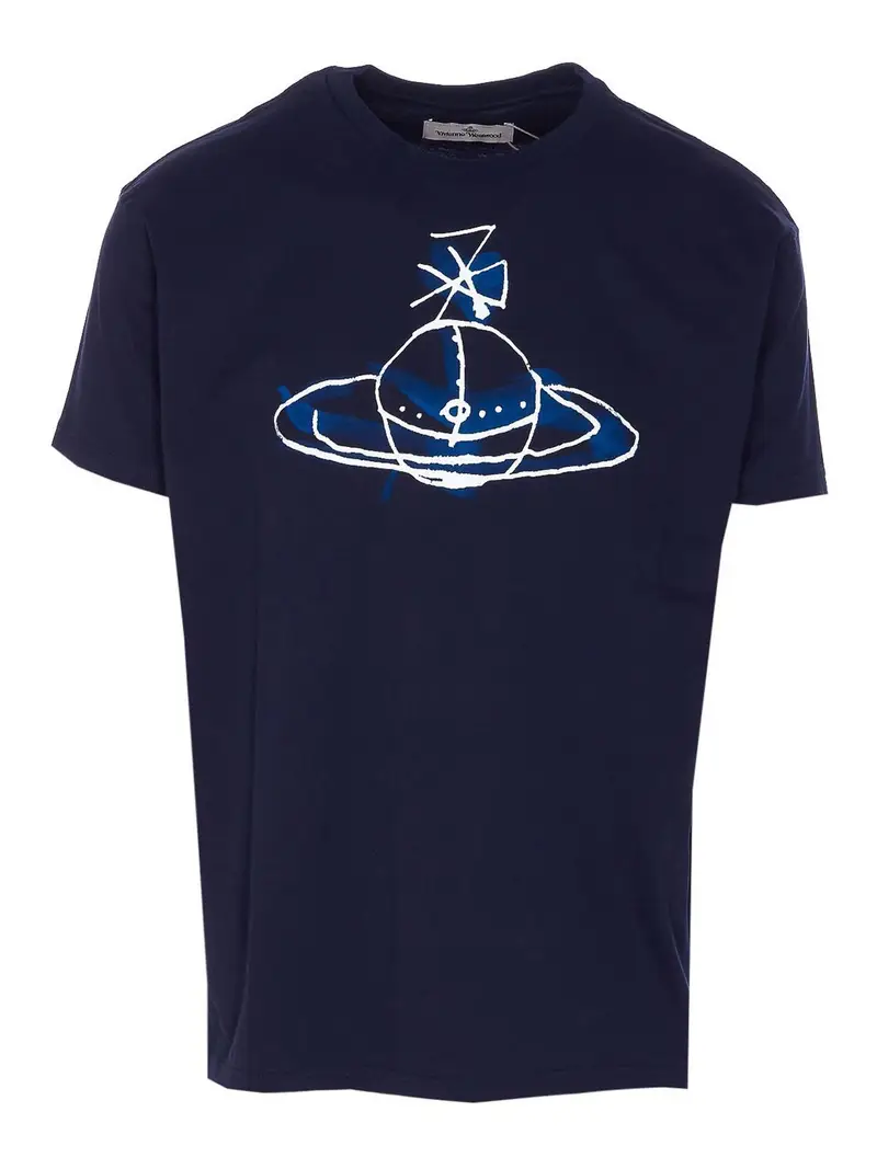 Vivienne Westwood T-shirt Blu 3279035
