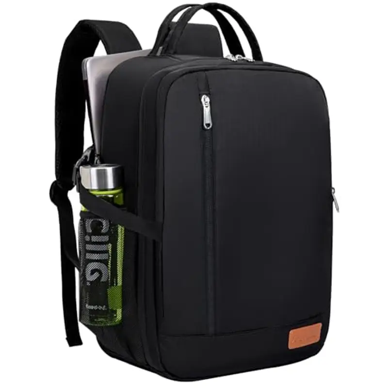 VMIKIV Zaino da viaggio Donna Nero 797349