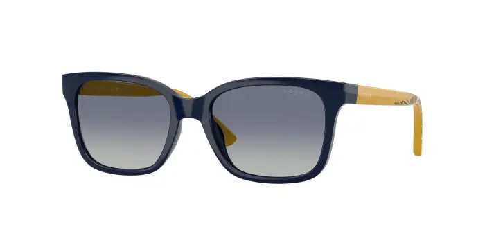 VOGUE EYEWEAR Bambino VJ2027 31054L Occhiali da sole Nylon Blu Squadrata Normale Sfumato