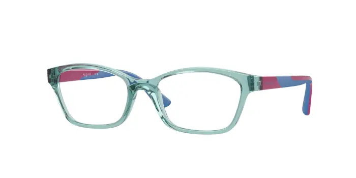 VOGUE EYEWEAR Bambino VY2024 3032 Montature da vista Nylon Verde Trasparente Cat Eye Normale
