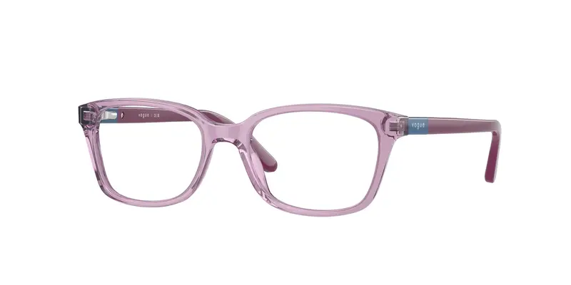 VOGUE EYEWEAR Bambino VY2001 2686 Montature da vista Acetato Trasparente viola Squadrata