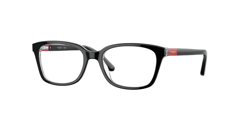 VOGUE EYEWEAR Bambino VY2001 2853 Montature da vista Acetato Nero Squadrata