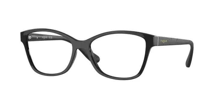 VOGUE EYEWEAR Donna VO2998 W44 Montature da vista Iniettato Nero Cat Eye Normale