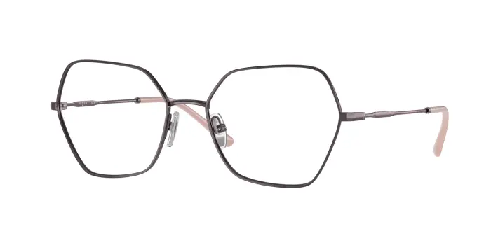 VOGUE EYEWEAR Donna VO4281 5149 Montature da vista Metallo Viola Trasparente Geometrica Normale