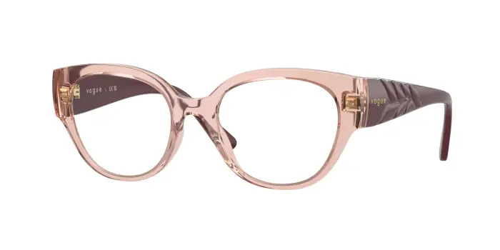 VOGUE EYEWEAR Donna VO5482 2864 Montature da vista Iniettato Rosa Pantos Normale