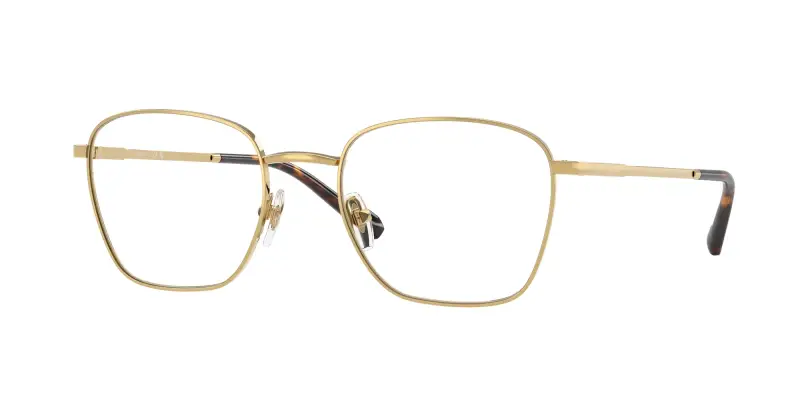 VOGUE EYEWEAR Uomo VO4321 280 Montature da vista Metallo Oro Trasparente Pillow Normale