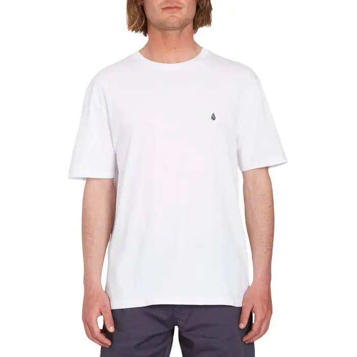 Volcom Maglietta a maniche corte Stone Blanks BSC Blanc
