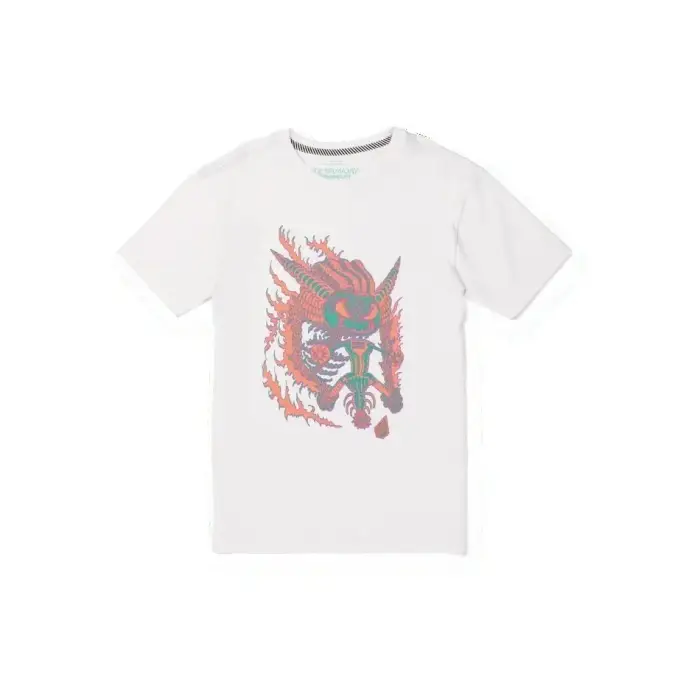 Volcom Maglietta per bambini Tetsunori 1 Blanc