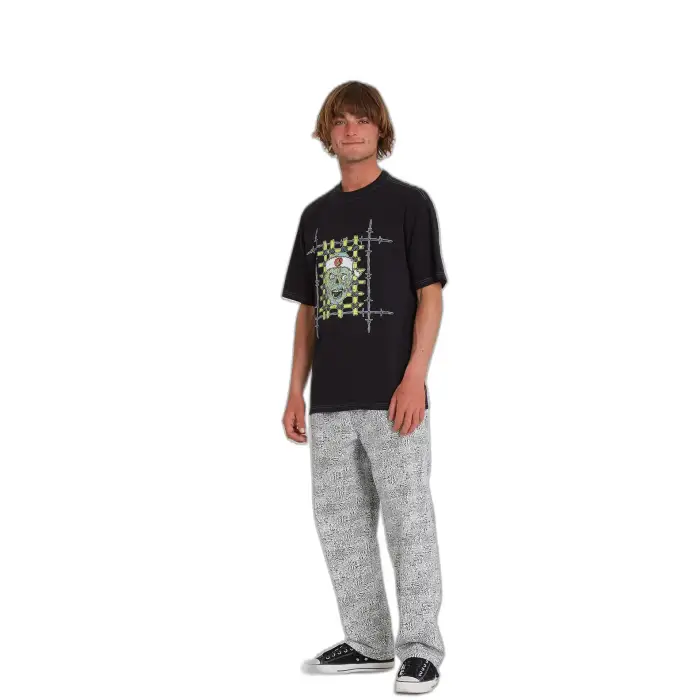 Volcom Maglietta Richard French FA GD LES Noir