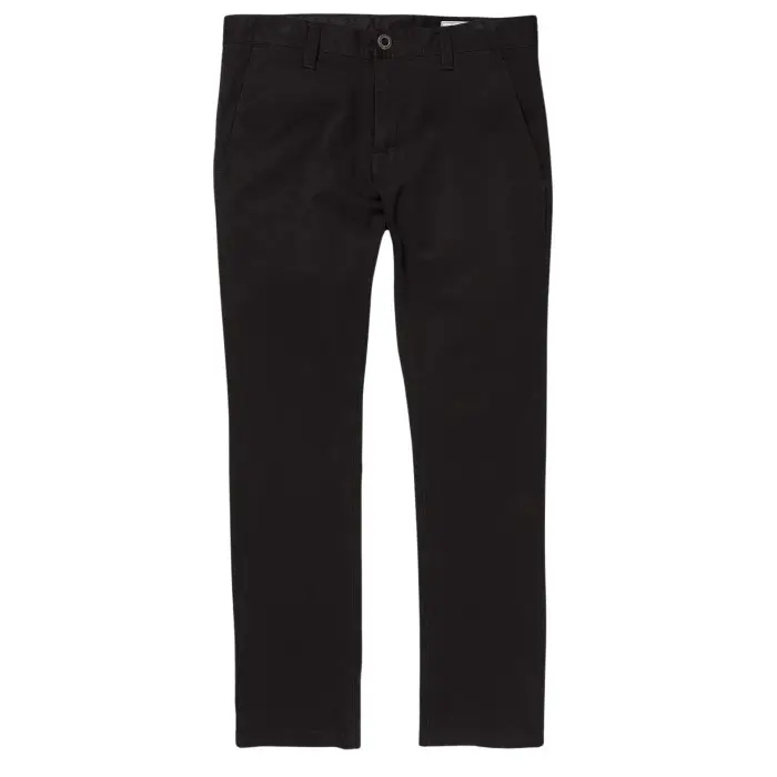 Pantaloni chino slim Volcom Frickin Noir