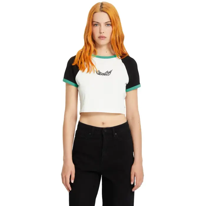 Volcom T-shirt da donna Fa Alix 2 Noir