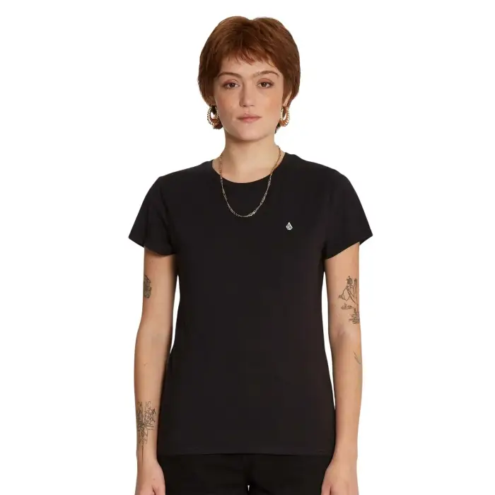 Volcom T-shirt da donna Stone Blanks Noir