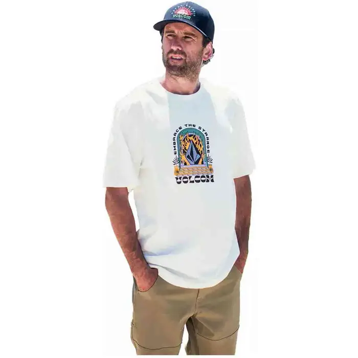Volcom T-shirt A5032401-OFW Bianco