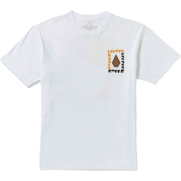 Volcom T-shirt A5032508-WHT Bianco