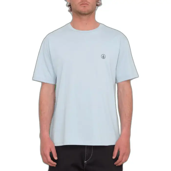 Volcom T-shirt Circle Blanks Hth Bleu