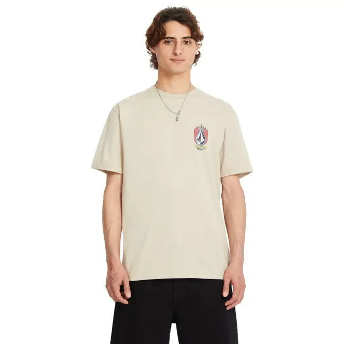 Volcom T-shirt Draggin Stone Beige